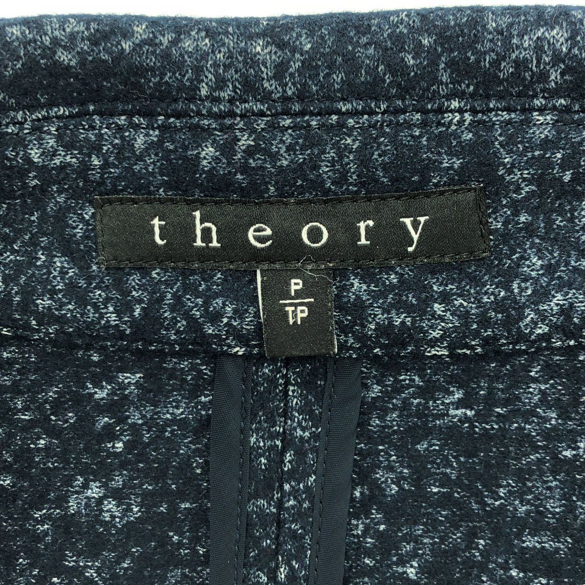 theory セオリー ウールポリエステルチェスターコート 01-5309626