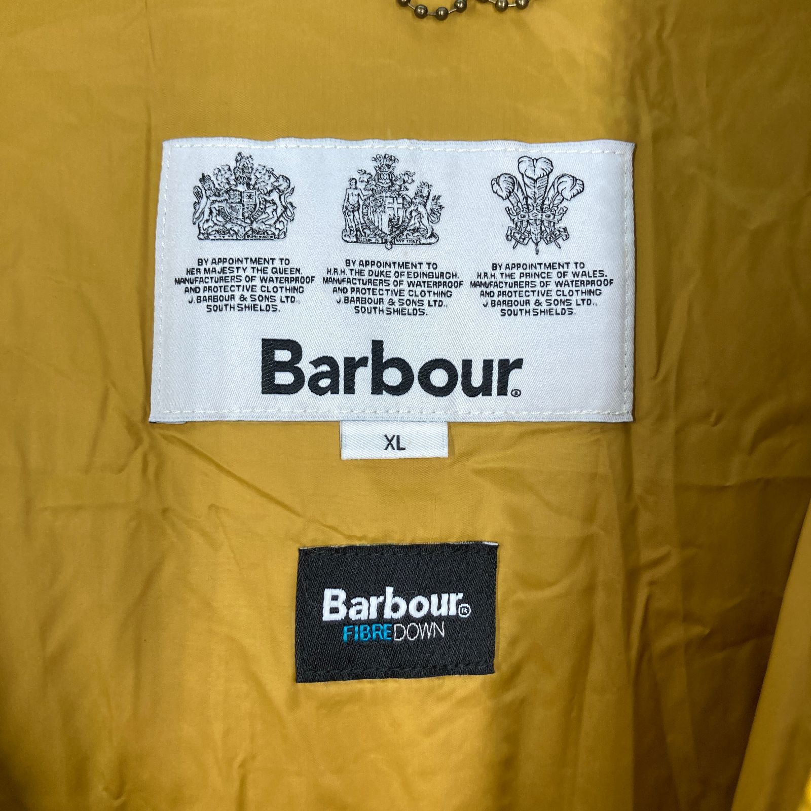 Barbour BEACON バブアー ビーコン ダウン FIBREDOWN キルティング 