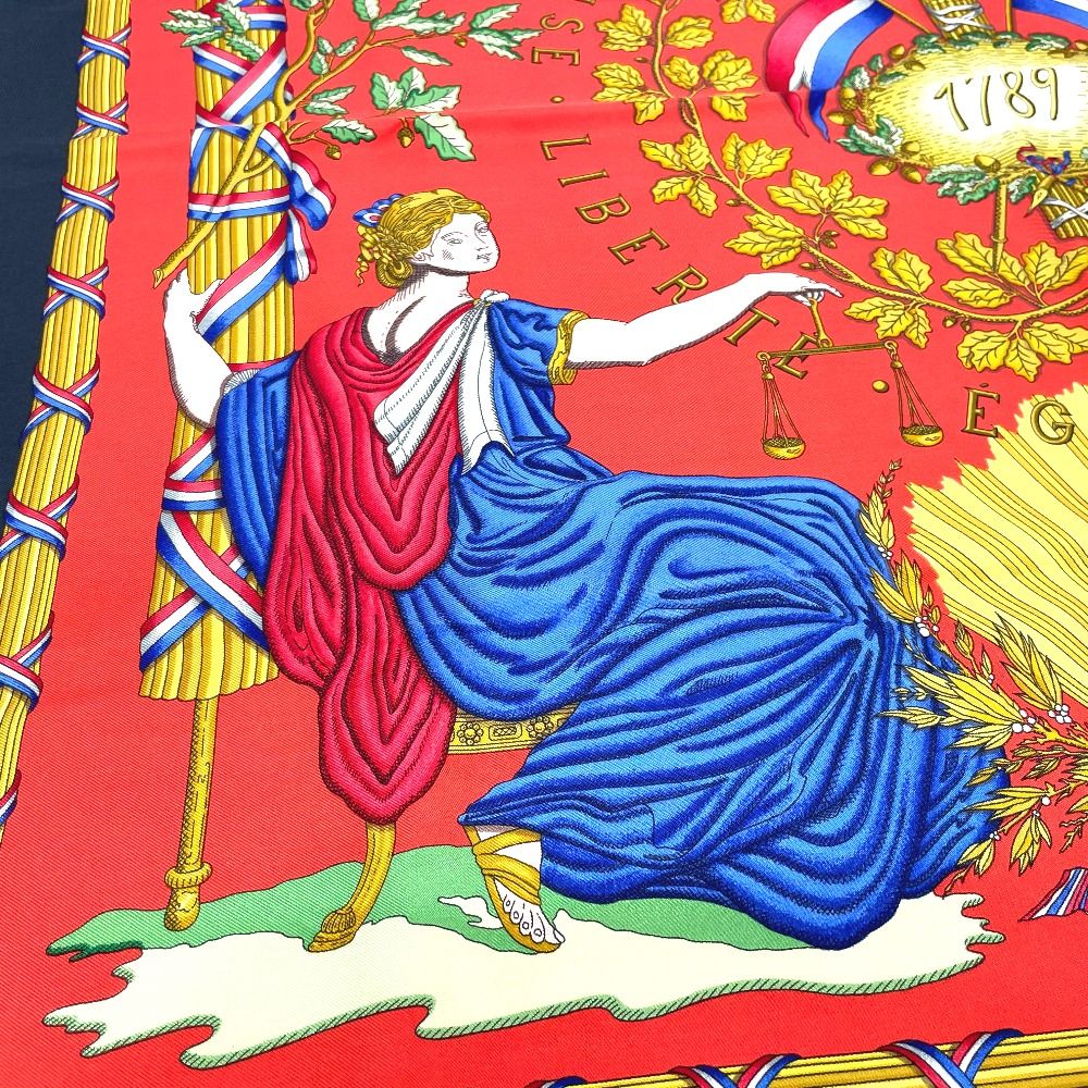 エルメス　カレ90　1789年 フランス革命を記念して エルメス カレ90 1789年 フランス革命を記念して スカーフ