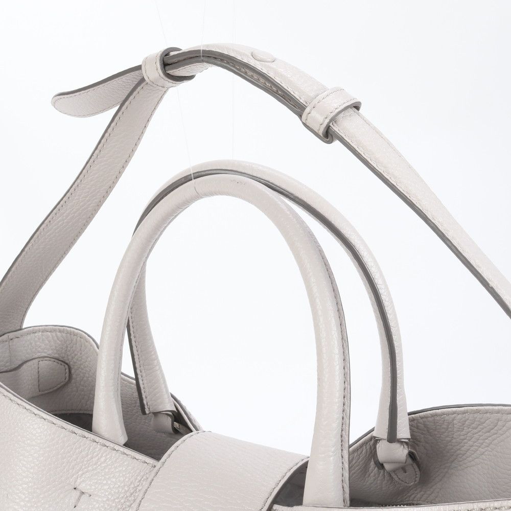 極美品 トッズ イタリア製 ダブルT レザー 2WAY ショルダー