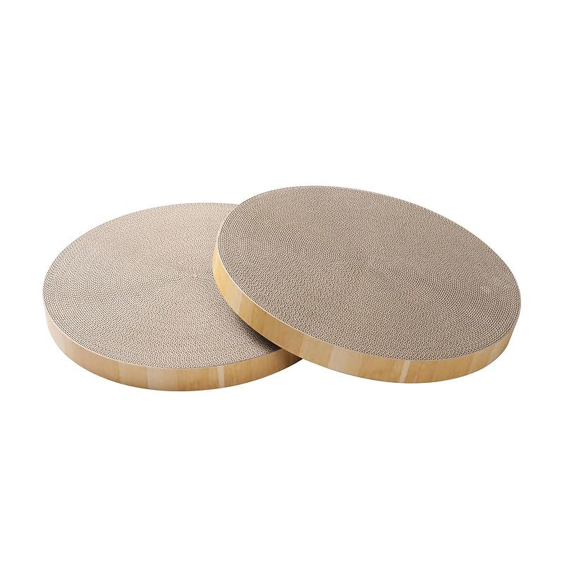 猫壱 バリバリボウルタワーXL交換用つめとぎ 2個パック ライトブラウン 小売 バリバリボウルタワー ライトブラウン