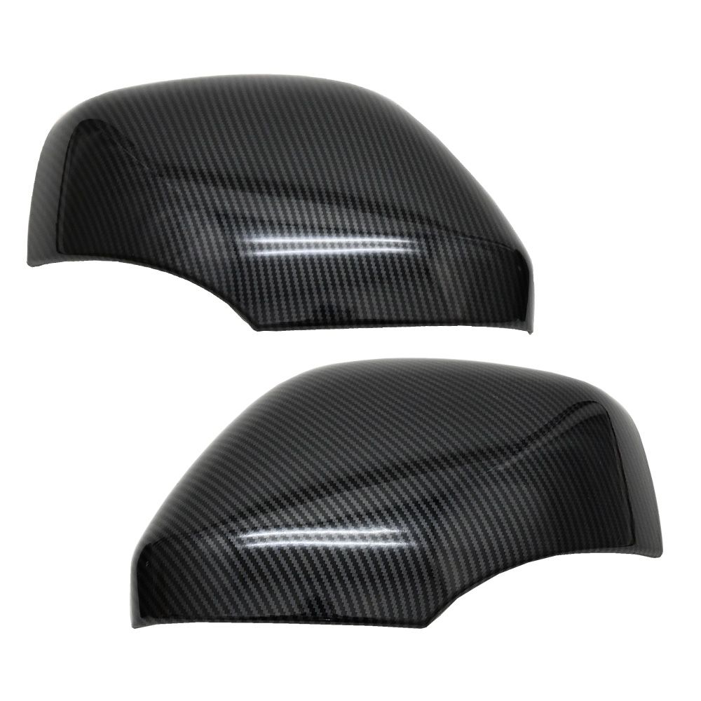 エルグランド E52 カーボン 調 ドア ミラー カバー ガーニッシュ