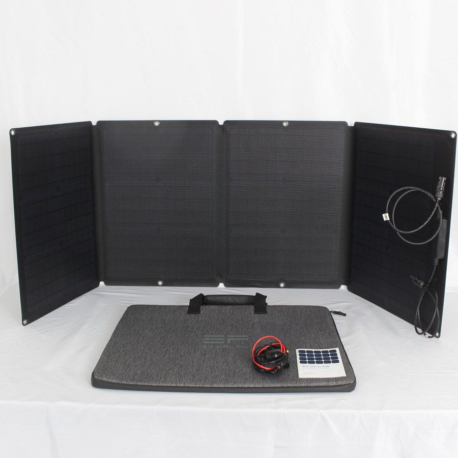 EcoFlow ソーラーパネル 110W EFSOLAR110N EF-Flex-110 ソーラー 