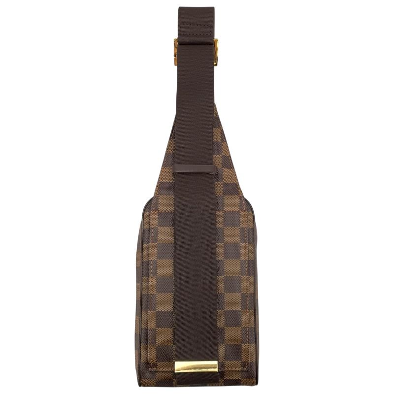 ▲ Louis Vuitton ルイヴィトン ダミエ ジェロニモス ブラウン ルイヴィトンジェロニモス 14137 ブラウン レディース ダミエ