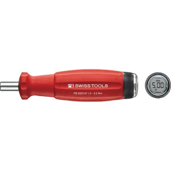 PB SWISS TOOLS ピービースイスツールズ デジタルトルクハンドルV02 トルク調整範囲 Nm 1.0-5.0 9320.M1.0-5.0JCBB