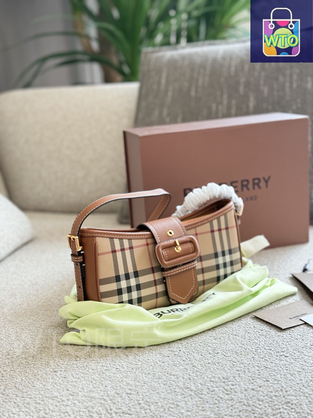Burberry チェック柄 バッグ BURBERRY チェック柄 トートバッグ - メルカリ