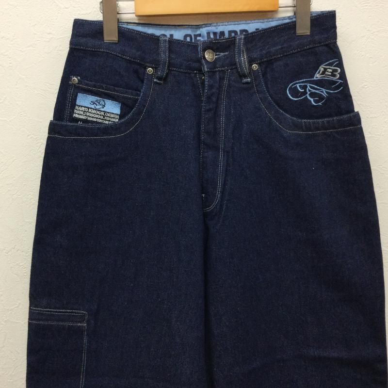 SOHK スクールオブハードノックス DJ刺繍 バギー デニム パンツ SOHK