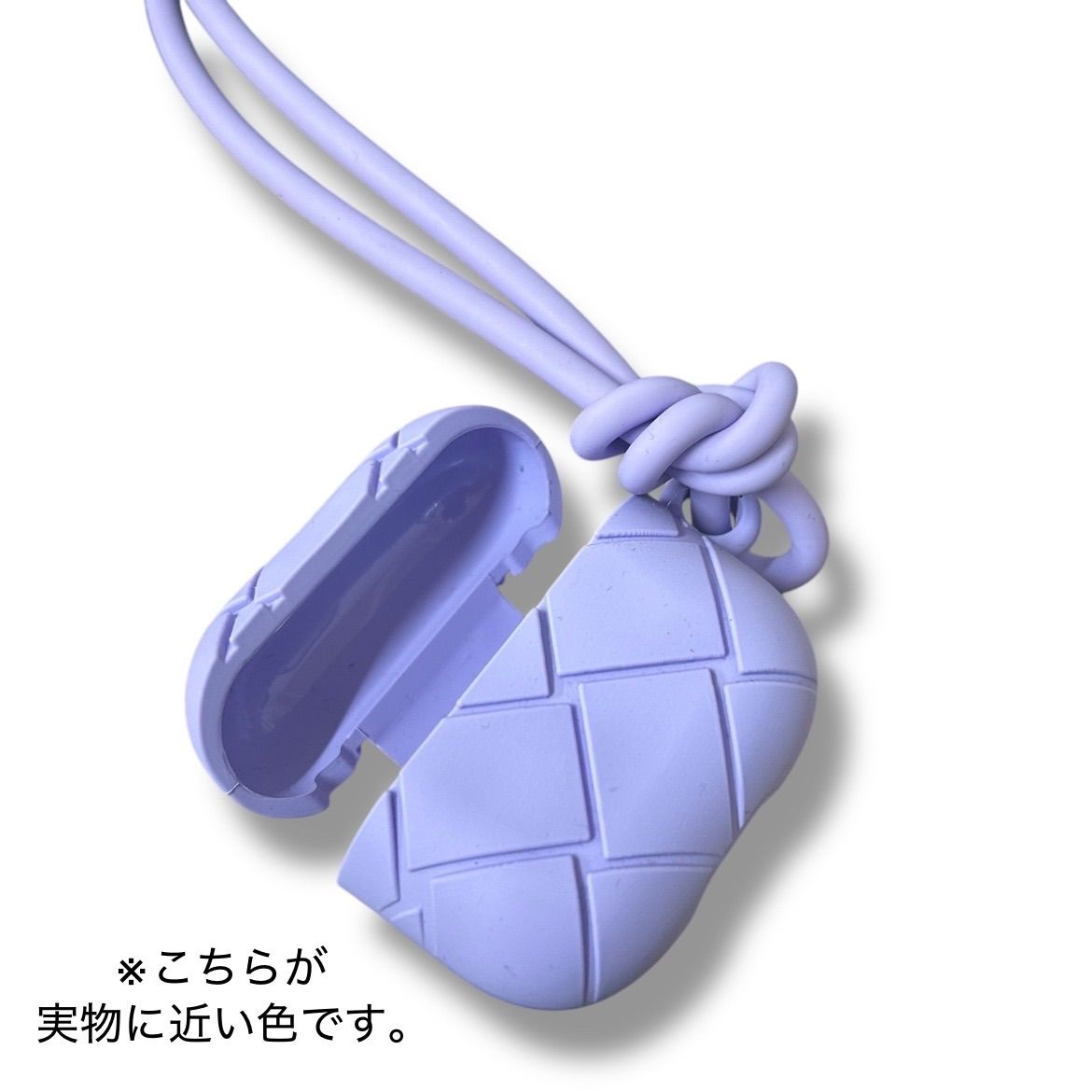 airpodsproケース Bottega ボッテガ 紫 パープル ユニコーン② BOTTEGA VENETA (ボッテガヴェネタ) AirPods pro ケース 第4世代