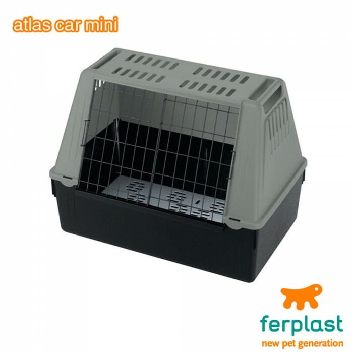 ファープラスト アトラスカー MINI 犬 猫用キャリー グレー 73079021 ペット用品