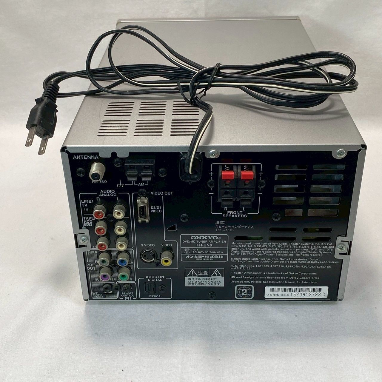 ONKYO オンキョー FR-UN9 ONKYO オンキョー FR-UN9