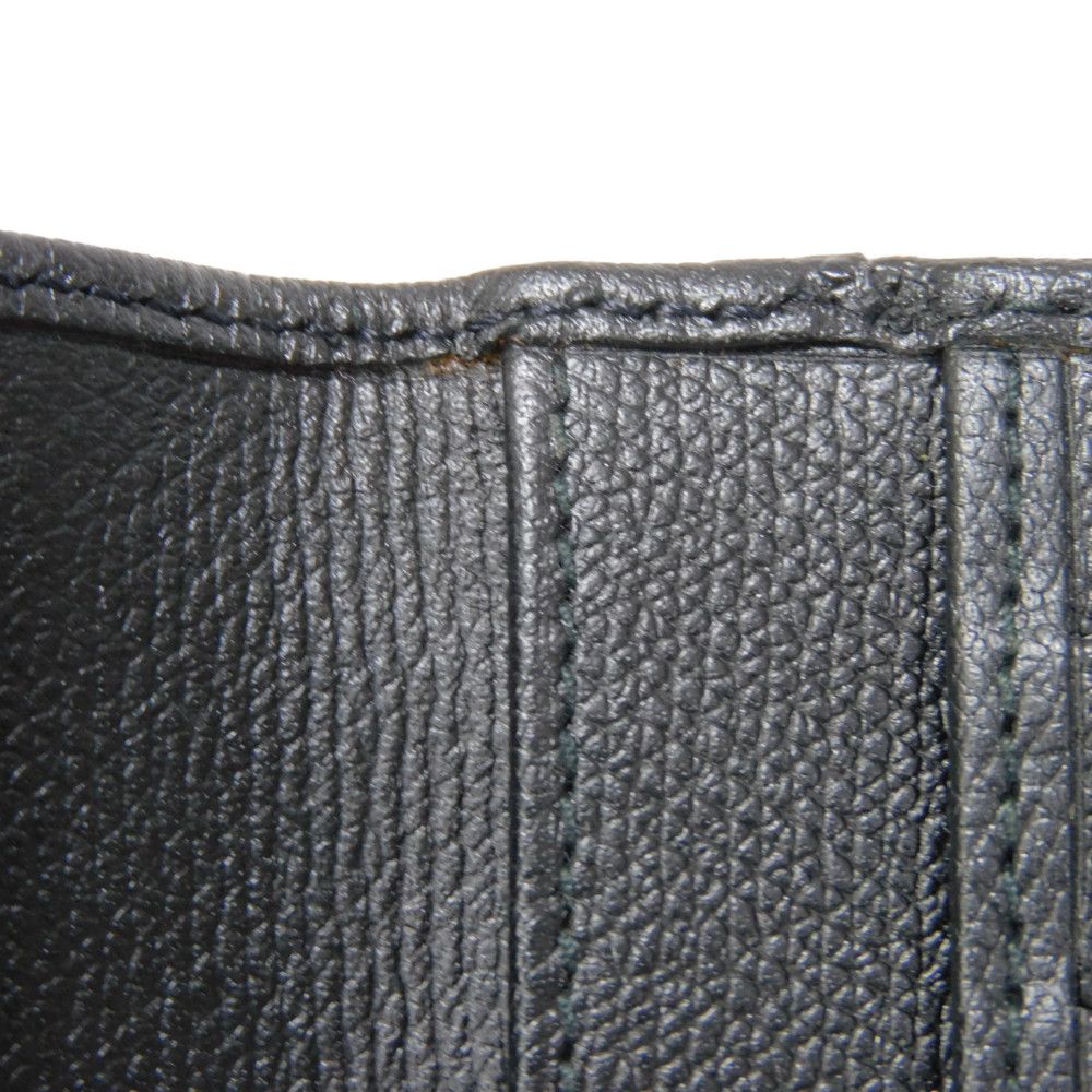 シャネル　ヴィンテージ　ココマーク　エナメル　黒色　がま口　長財布　ウォレット CHANEL（シャネル） ココマーク ビコローレ がま口付 長財布 レザー