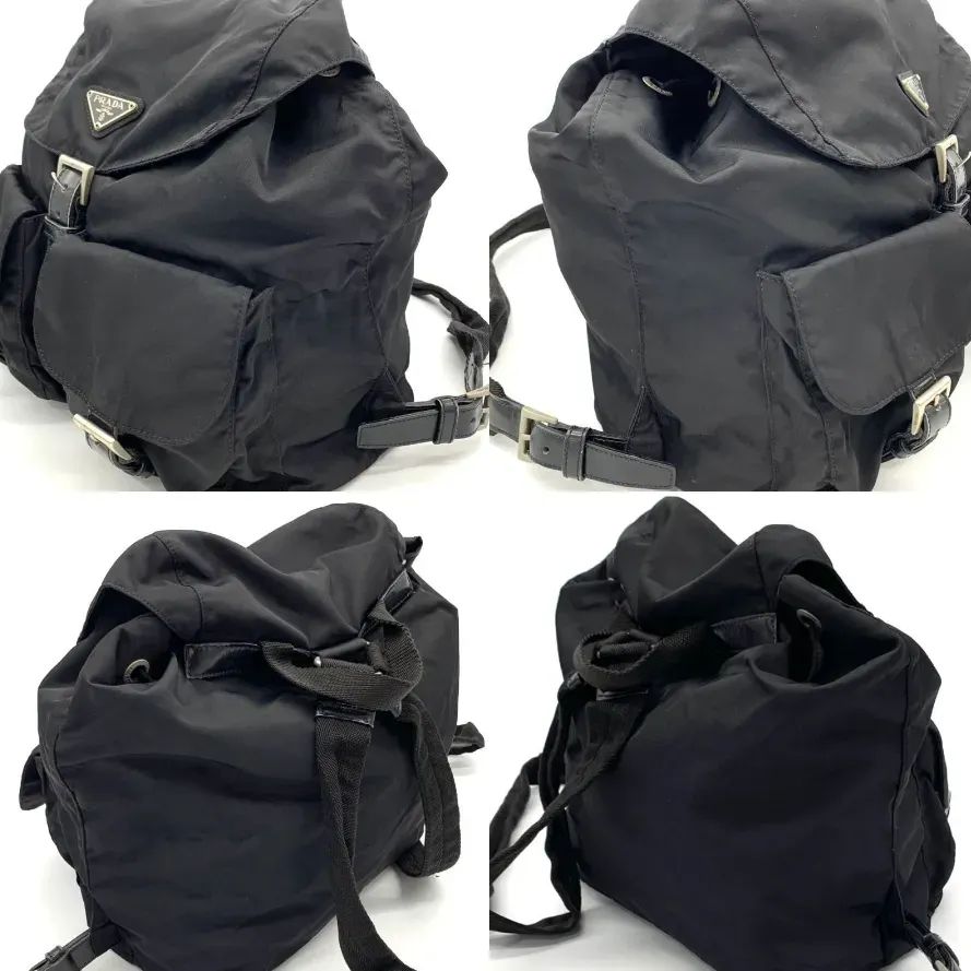 ジャンク品 PRADA ナイロンリュック ブラック プラダ PRADA 【新品同様