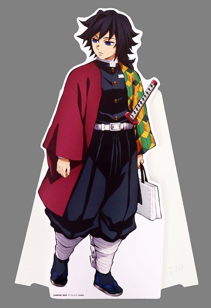 中古】雑貨 冨岡義勇 ダイニング新店舗記念 イラスト スタンディPOP