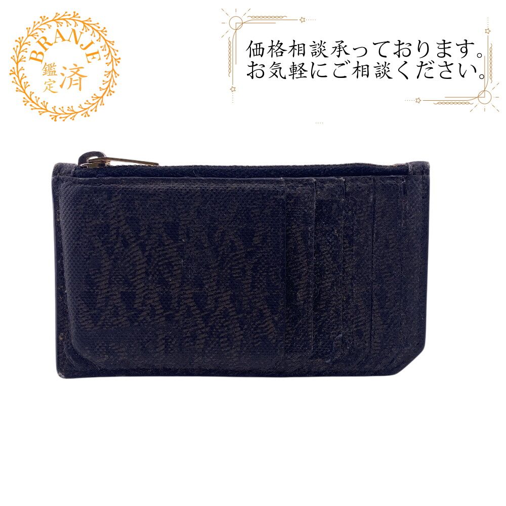 ５％OFF フォロワークーポン SAINT LAURENT サンローラン フラグメントケース カードケース 小銭入れ YSL総柄 コインケース 財布 ウォレット ブランド 小銭入れ ポケット カード ブラック メンズ おすすめ 人気