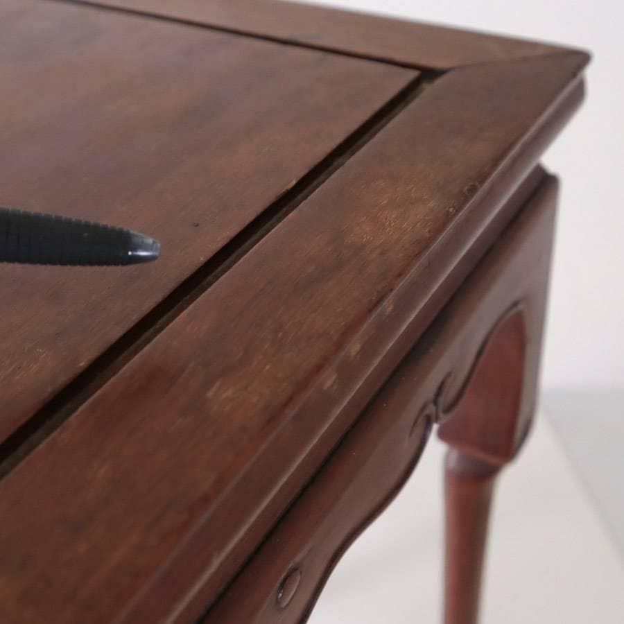 唐木家具 花梨無垢 獣足 サイドテーブル 花台 飾り台 M11833 173h09 MARWIL-DEMENAGEMENTS_CH