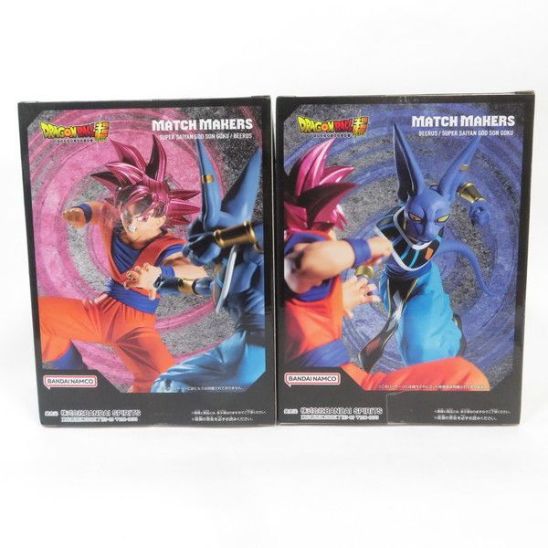 中古 未開封品 MATCH MAKERS ドラゴンボール超 超サイヤ人ゴッド孫悟空