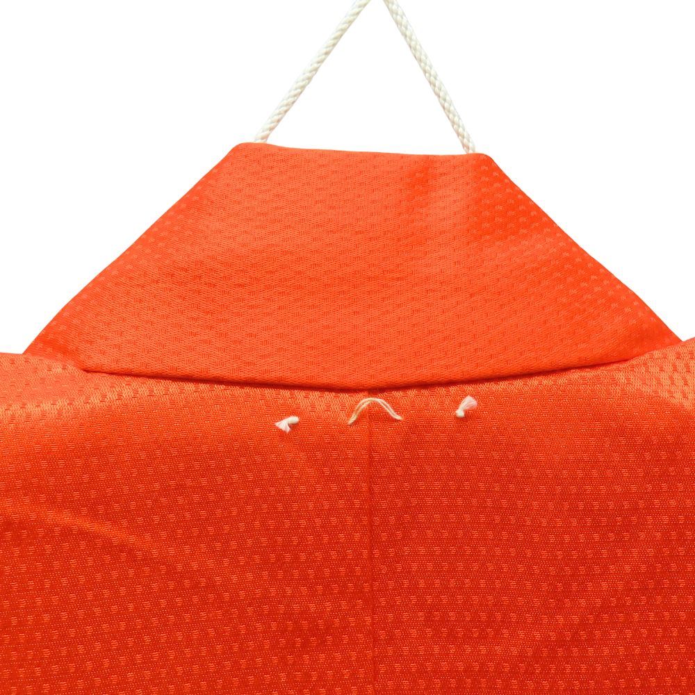 子供着物 祝い着 合成繊維 朱色 マルチカラー 女の子 七五三 7歳用 和装 呉服 和服 きもの STEELWINDOWSANDDOORS_COM