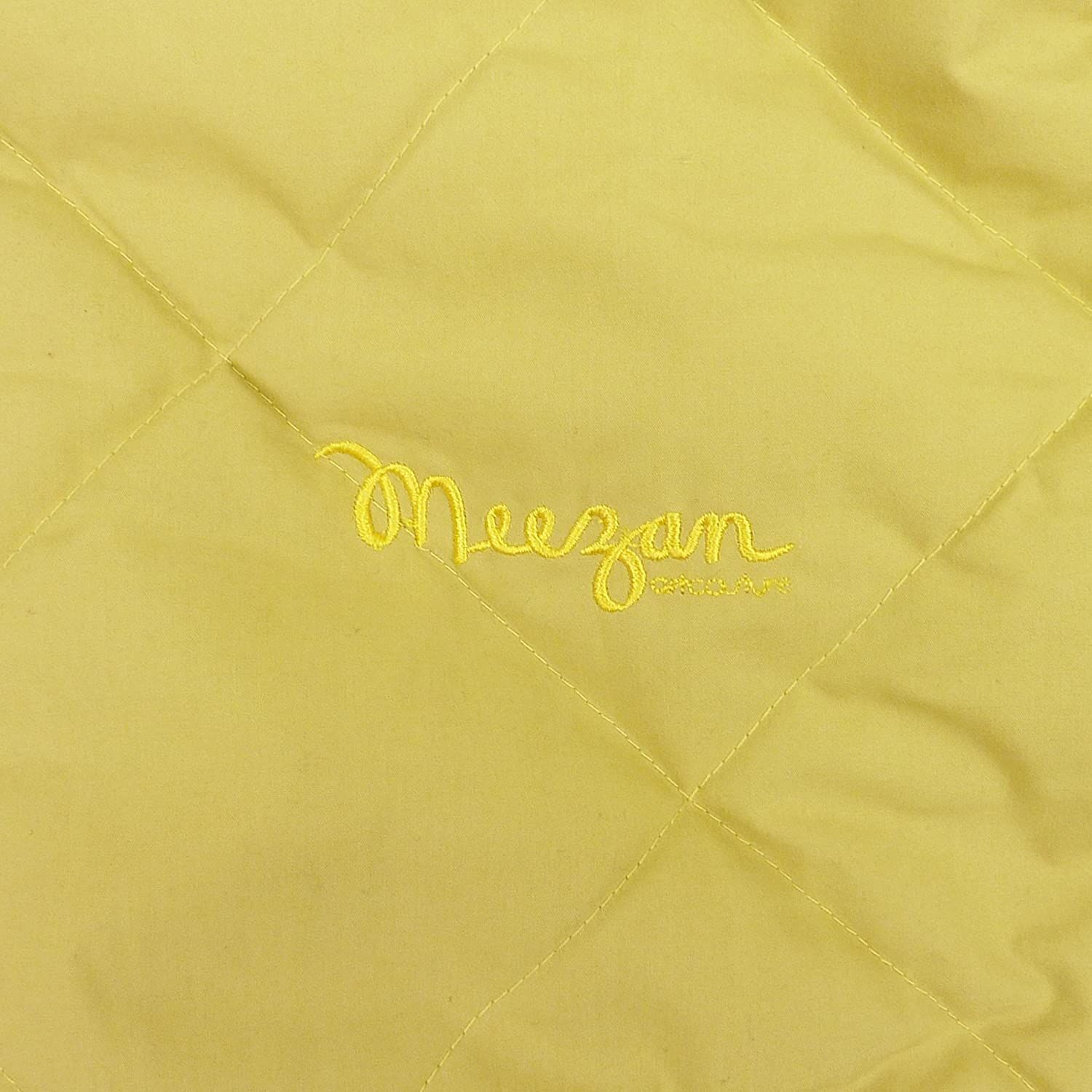 Meezan ミーザン フルジップアップ キルティング ジャケット ライム 