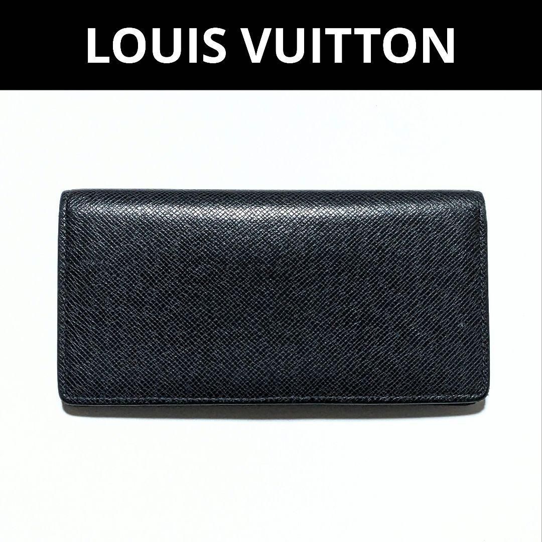 ルイヴィトン タイガ ポルトフォイユ ブラザ 二つ折り 長財布 メンズ