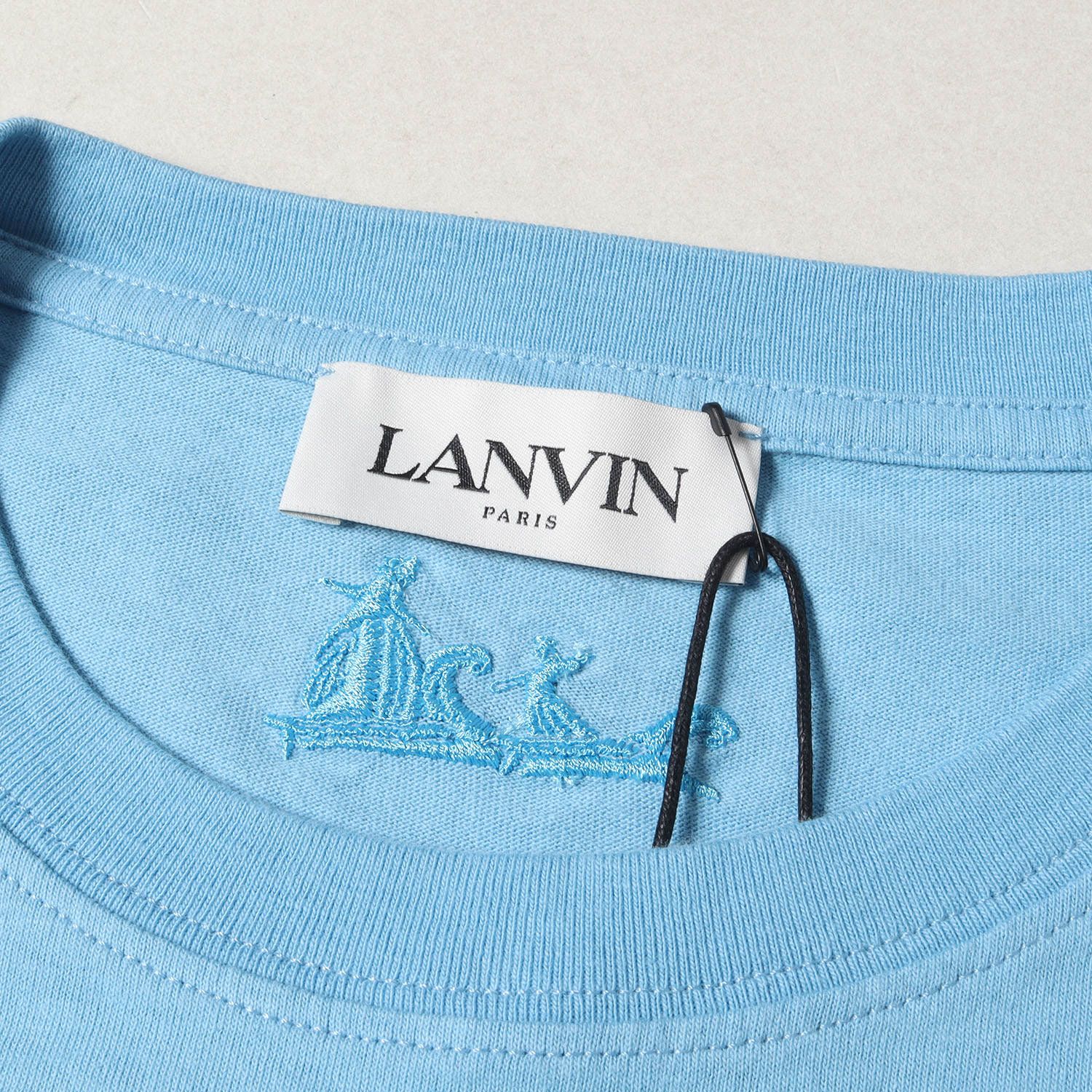 新品 LANVIN ランバン Tシャツ サイズ:XL 22AW グラデーション ロゴ 