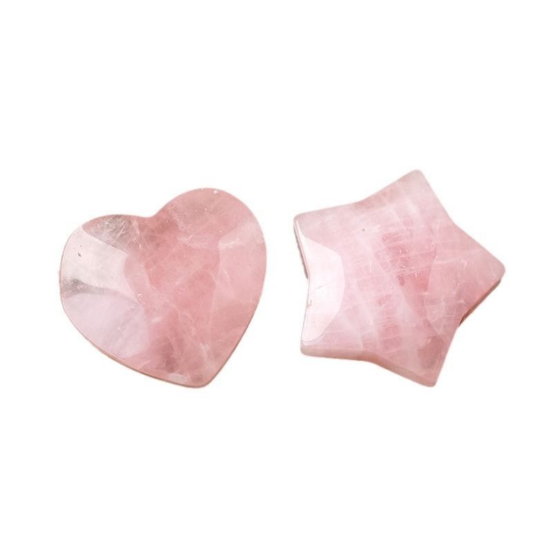 Rose quartz 待ち受け ローズ クォーツ ハート 天然石 置物 ローズ