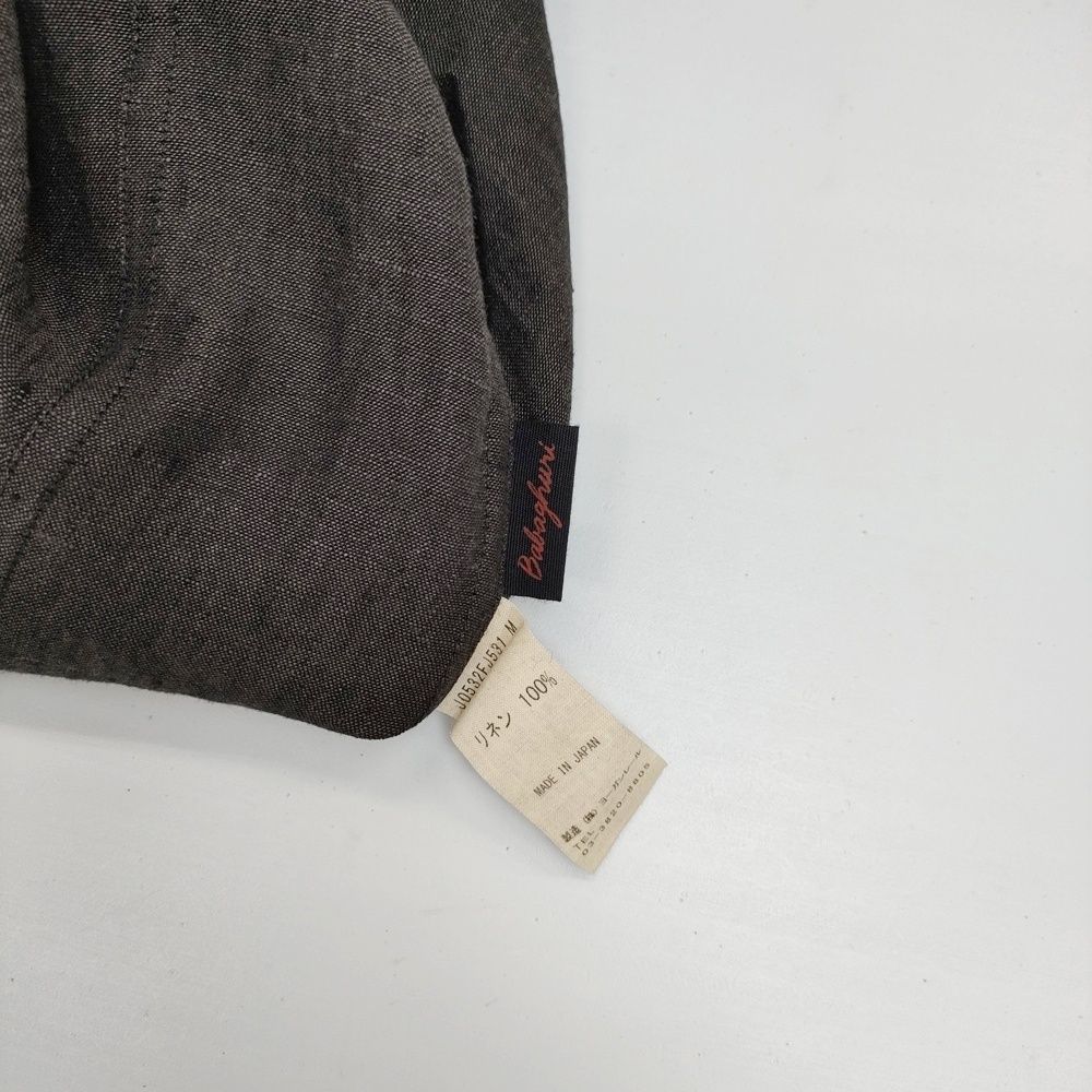 babaghuri J0532FJ531 23SS リネンクレープタンブラージャケット