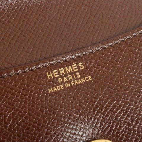 エルメス HERMES ポシェットリオ クラッチバッグ クシュベル 〇T刻