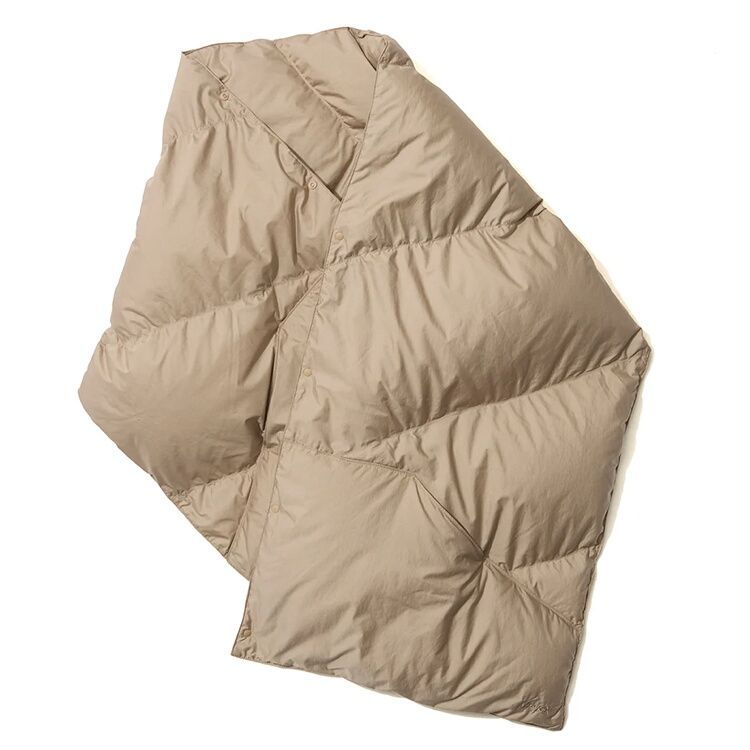 ナンガ ノーカラーダウンコート (ウィメンズ) モカ フリー #N0002384