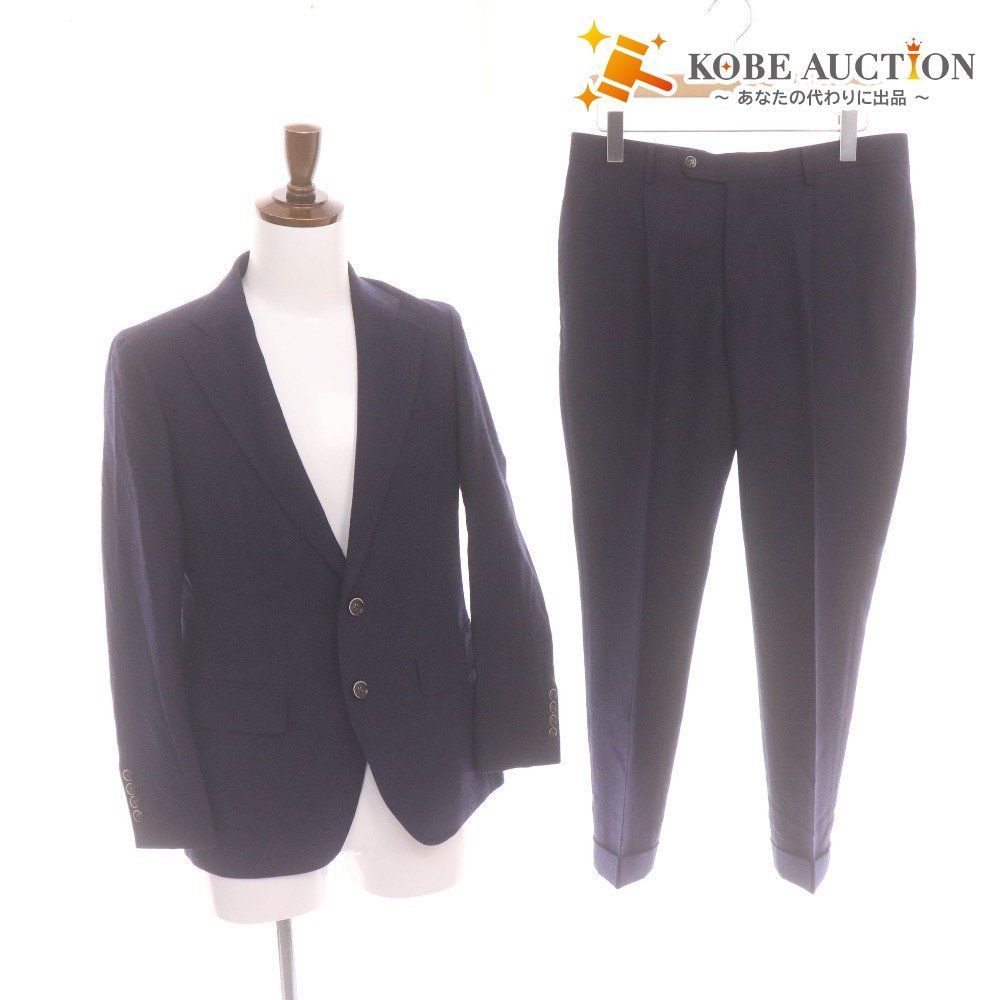 SUIT SELECT スーツセレクト スーツ セットアップ JSK2000 長袖 ジャケット パンツ 上下 メンズ A4 82 ネイビー