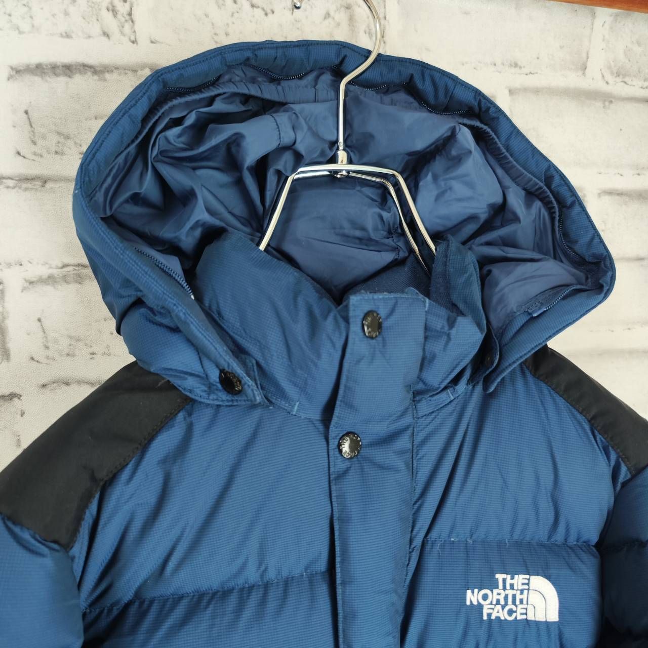 ノースフェイス THE NORTH FACE ダウンジャケット ネイビー キッズ 130 紺色 HYVENT アウター アウトドア - メルカリ