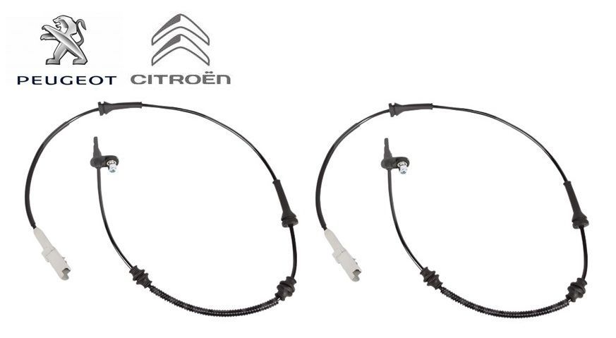 正規優 PEUGEOT プジョー 308II 308SWII フロント スピードセンサー ABSセンサー 左右 2個 セット 9674852280