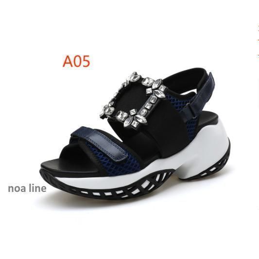 ビジューバックルスポーツサンダル08212