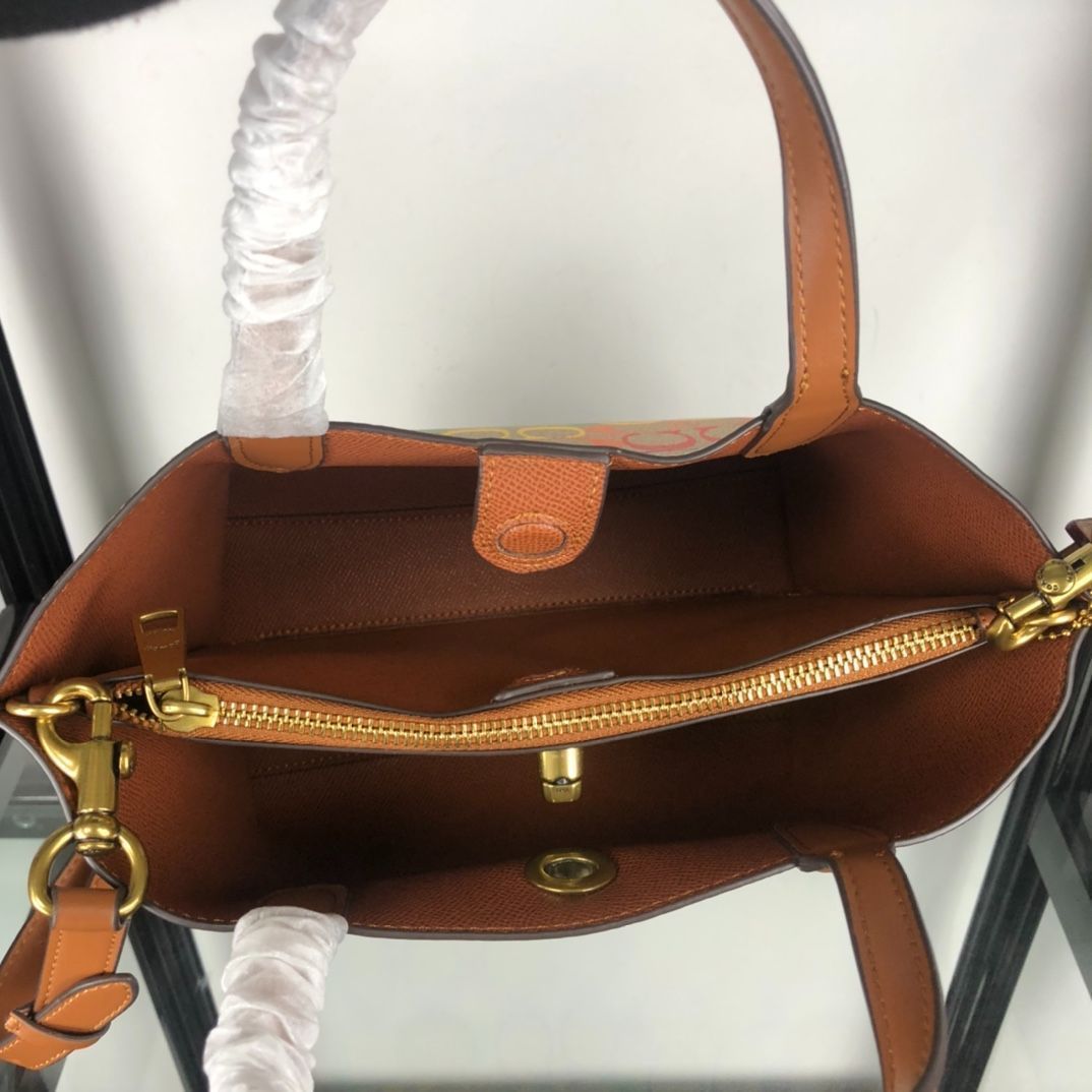週末限定・在庫処分】COACH コーチ バッグ CA102 レインボー