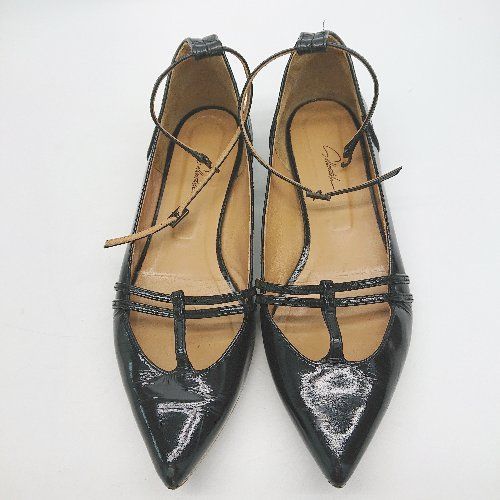 ☆美品☆【ペダラ】パンプス　(23) フラット　コンフォート　レザー　GEL 黒 楽天市場】【お得なクーポン配布中9/1まで】アシックス ペダラ