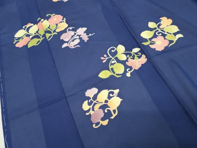 専用　D329 夏着物　訪問着　花模様　手描き　絽　正絹　　未使用極美品 専用 D329 夏着物 訪問着 花模様 手描き 絽 正絹 未使用極美品