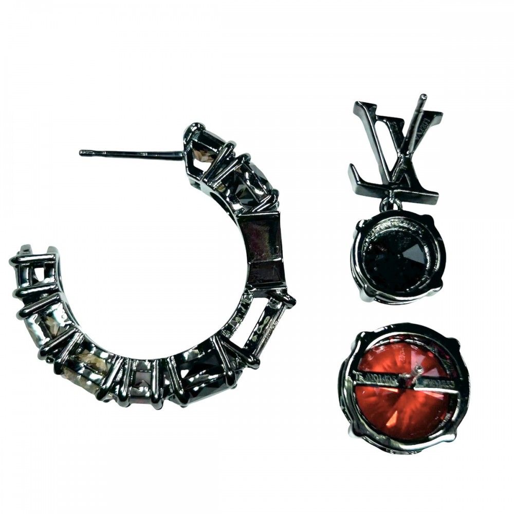 ルイヴィトン ピアス レディース LVライト 3点セット アクセサリー  