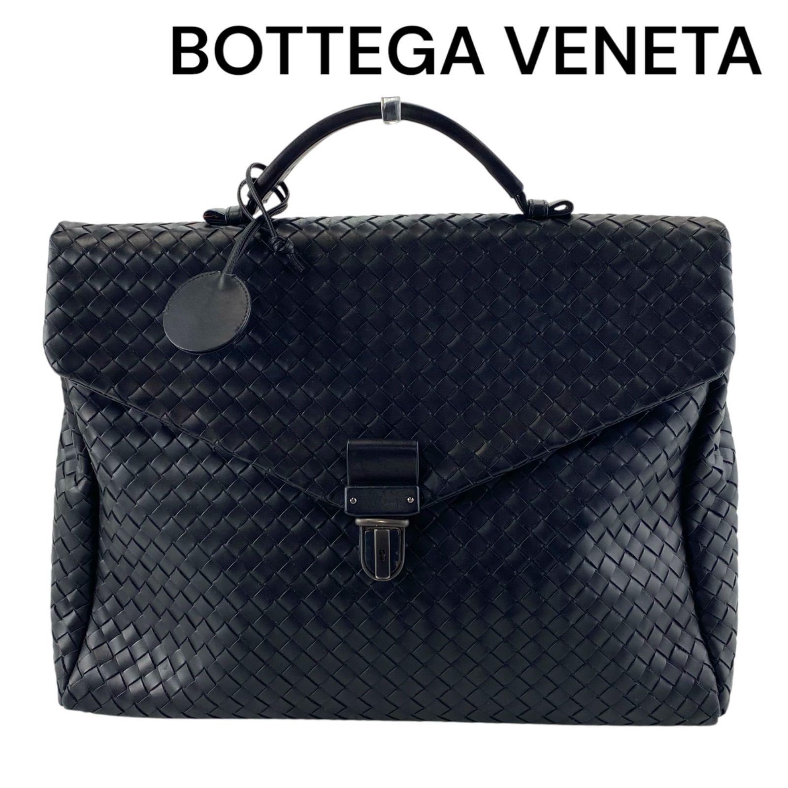 BOTTEGA VENETA MEN イントレチャート ビジネスバッグ