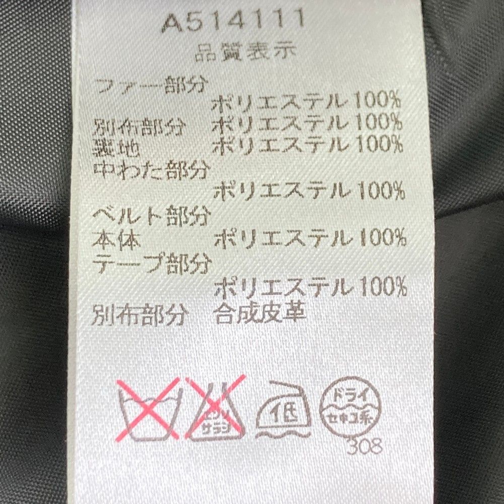 サイズ：36 ARCHIVIO アルチビオ 中綿 ワンピース フェイクファー