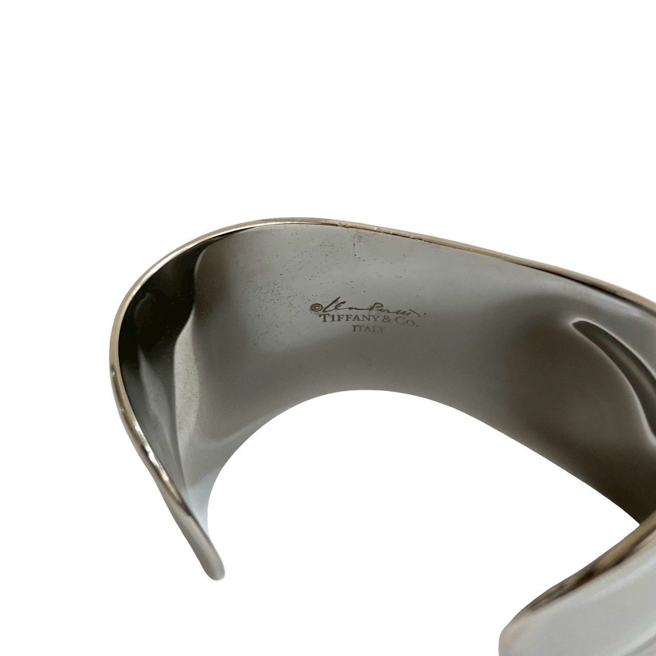 ティファニー エルサペレッティ ボーンカフ バングル ルテニウム ティファニー エルサペレッティ ボーンカフ バングル ルテニウム