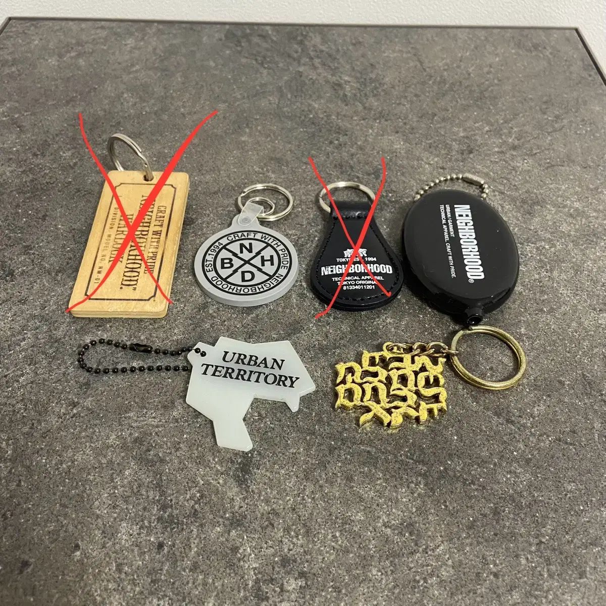 Supreme シュプリーム NEIGHBORHOOD ネイバーフッド WTAPS ダブルタップス キーチェーン キーリング キーホルダー 整理
