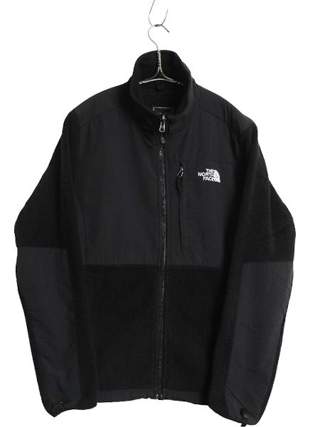 なクーポン配布中! ノースフェイス デナリ ジャケット レディース M 古着 アウトドア フリース ナイロン フルジップ ブルゾン ジャンパー ハイネック ブラック