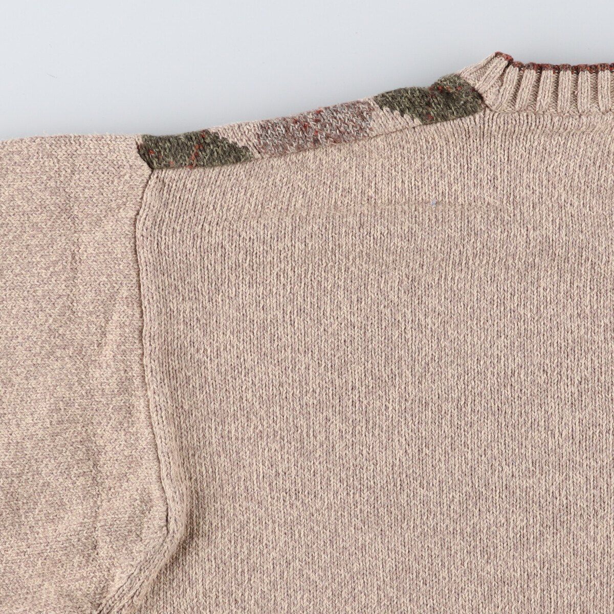 古着 90年代 セントジョンズベイ ST JOHN'S BAY アーガイル柄 コットン