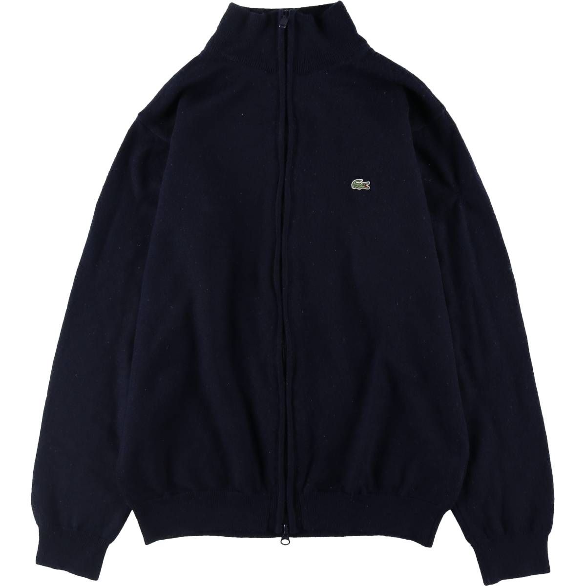 古着 ラコステ LACOSTE 無地 ドライバーズニットセーター 4 メンズM相当/eaa506238