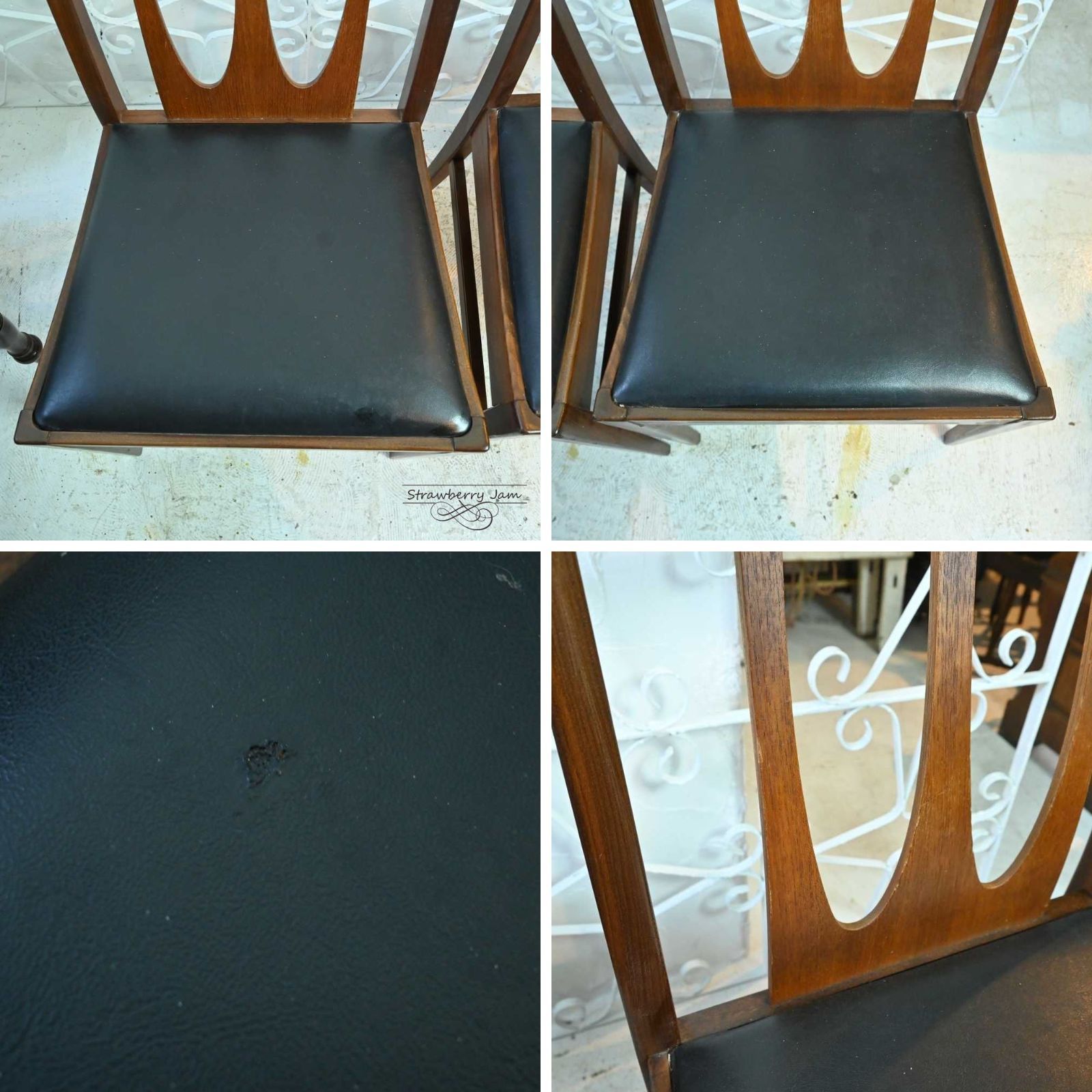 L3705-35 英国ヴィンテージ G-PLAN ダブルバックチェア 4脚 北欧 L3705-35 英国ヴィンテージ G-PLAN ダブルバックチェア 4脚 北欧