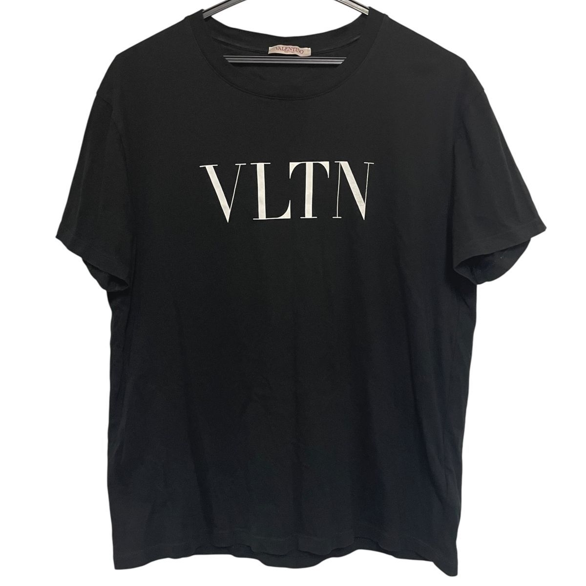 中古】 VALENTINO ヴァレンティノ VLTN ロゴTシャツ 2V3MG10V3LE S 
