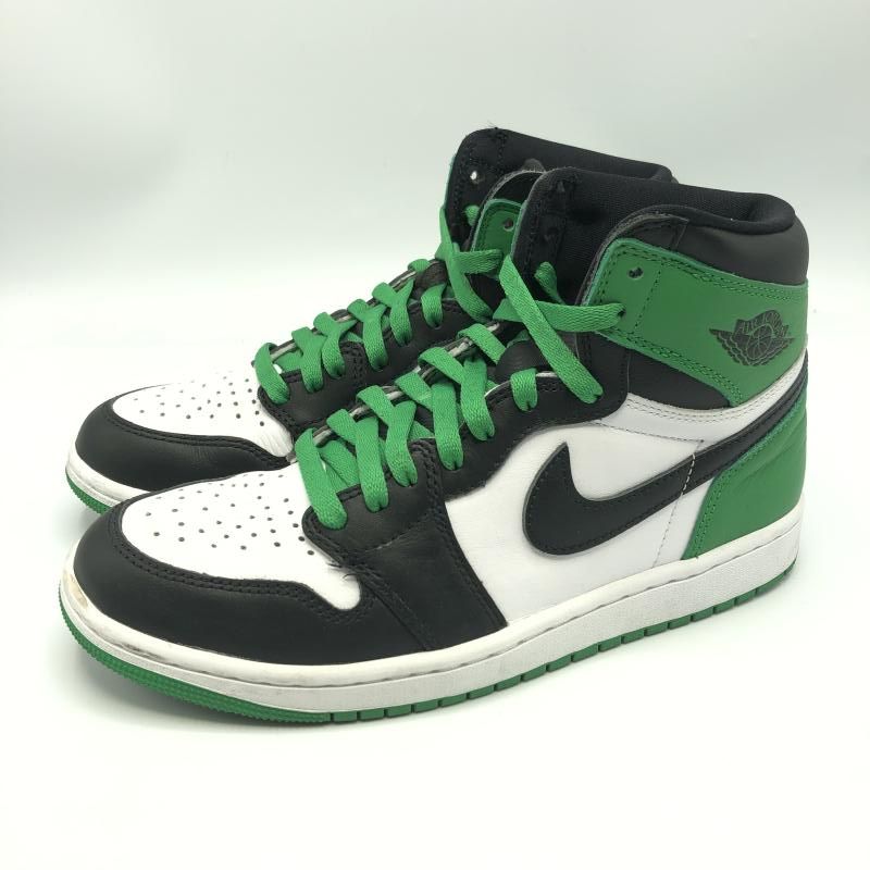 中古】NIKE AIR JORDAN 1 RETRO HIGH OG Celtics Lucky Green  
