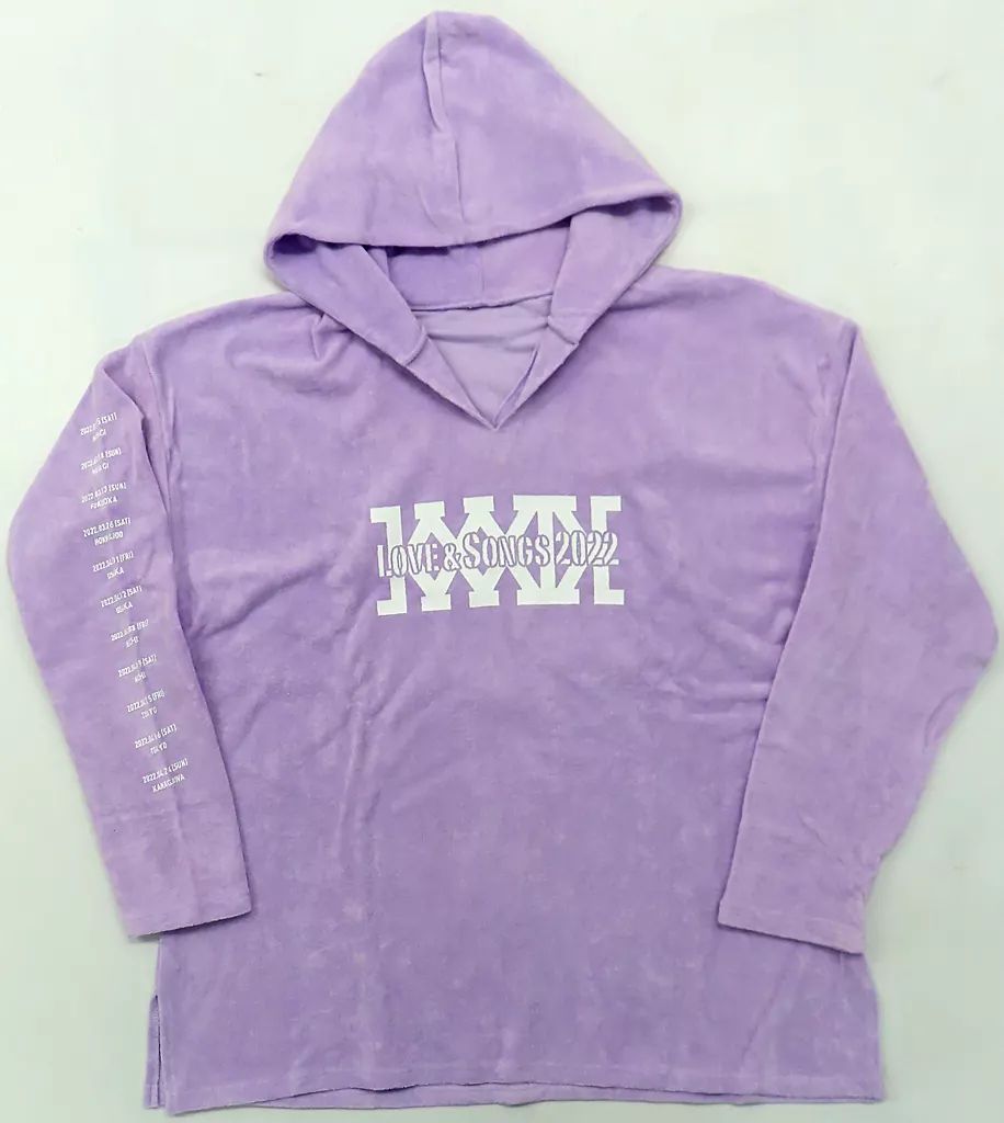 中古】アウターウェア 倖田來未 PILE LONG SLEEVE HOODIE(フーディ