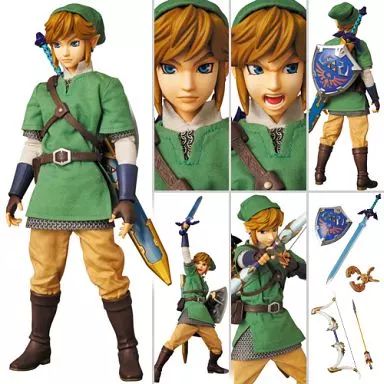中古】フィギュア RAH リンク 「ゼルダの伝説 スカイウォードソード