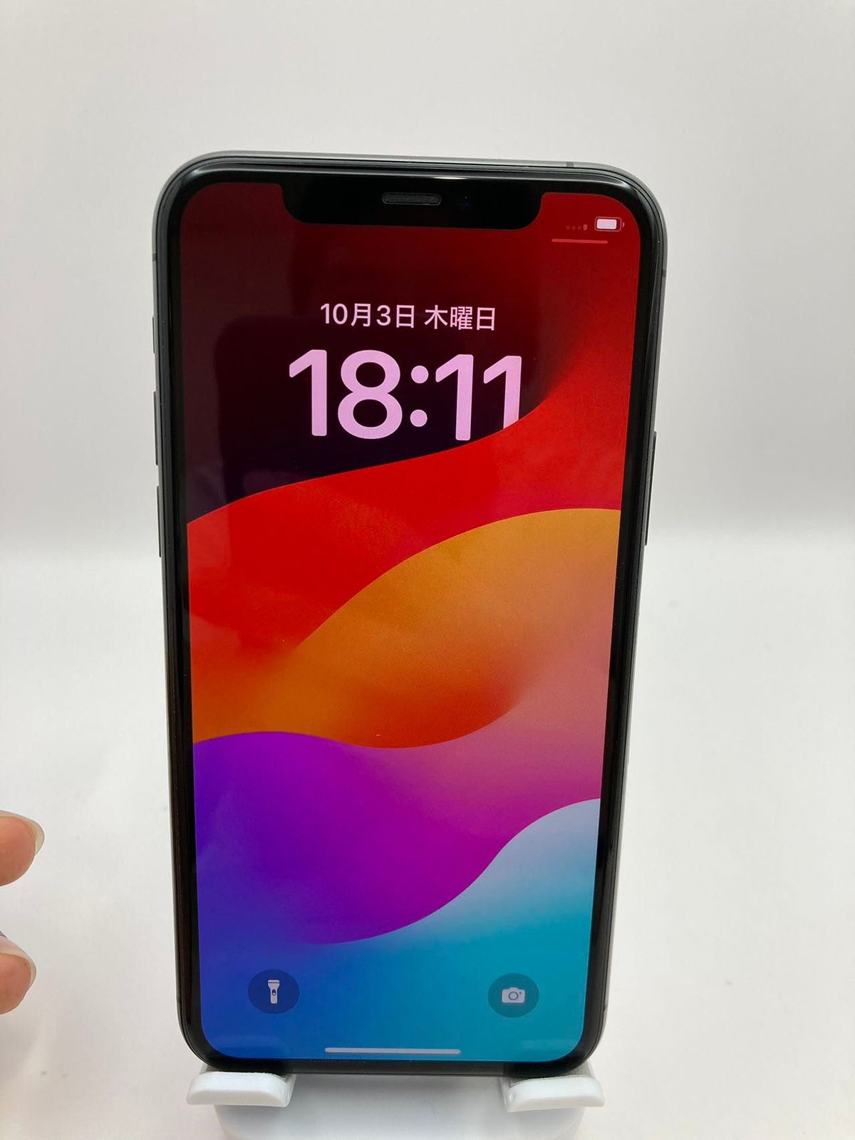 美品 iPhone 11 Pro 64GB スペースグレー - SIMフリーモデル、充電