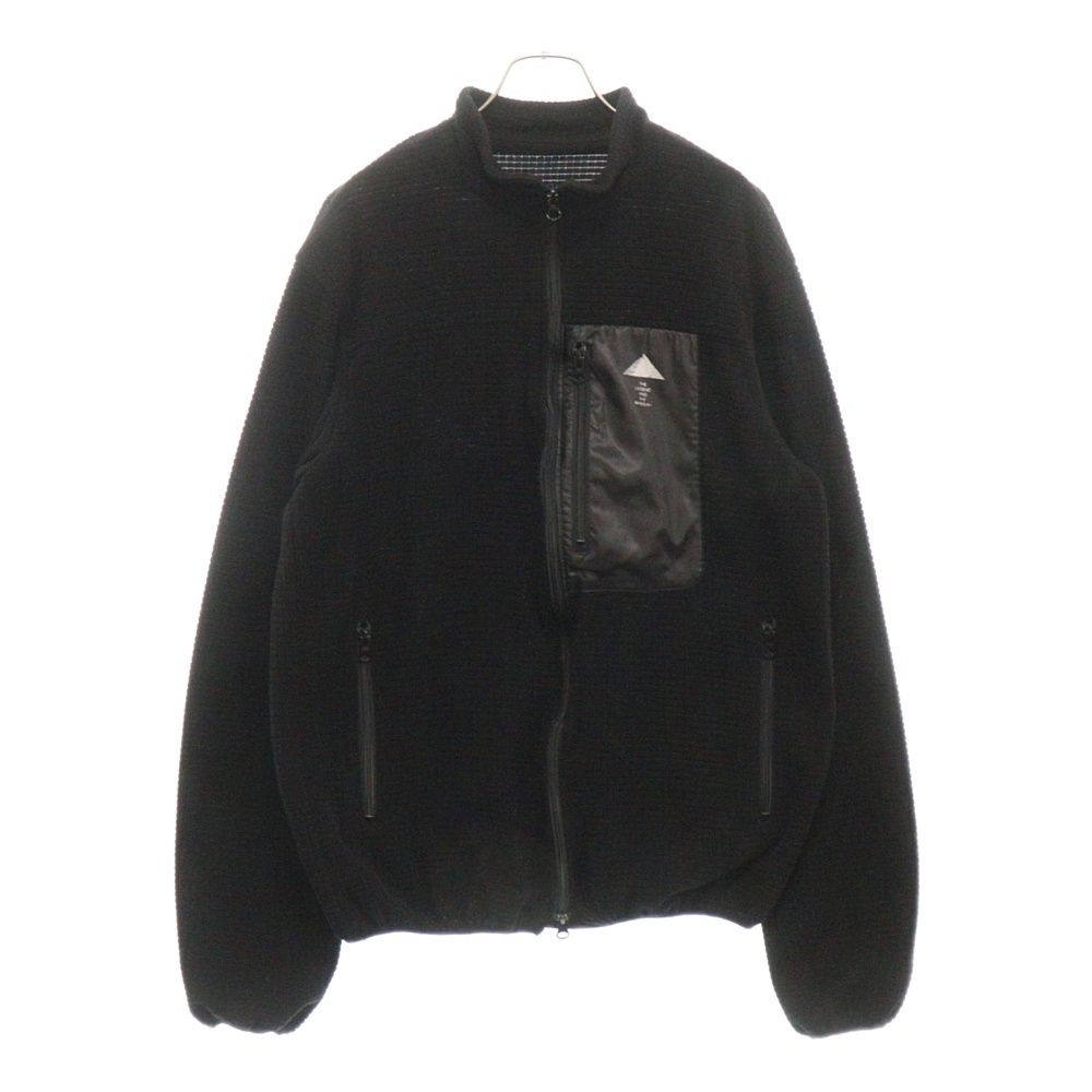 UNDERCOVER (アンダーカバー) 18SS Pyramid Fleece Jacket フリースジャケット ブラック UCU4207